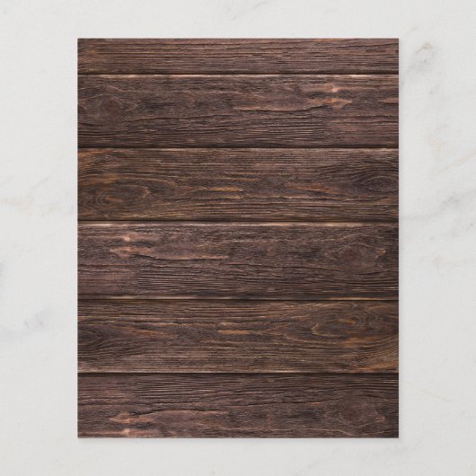 予算ひまわり、木材&ライト日付を保存 (裏面)