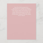 予算ほこりっぽいバラ写真の日付をモノクロで保存 (裏面)