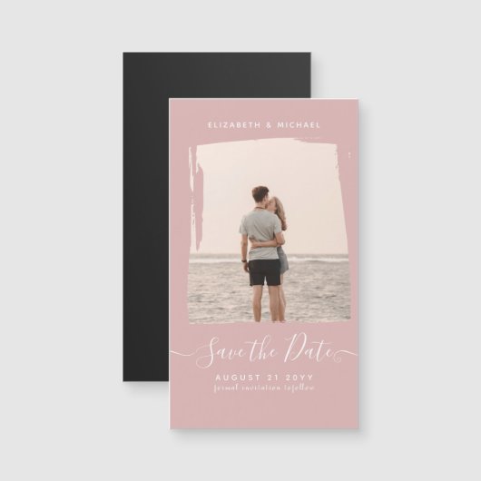 予算ほこりっぽいバラ写真の日付をモノクロで保存 (正面/裏面)