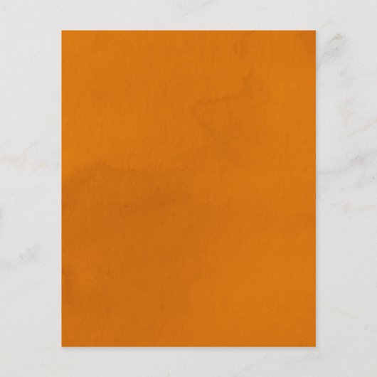 予算を少しかわいこちゃんオレンジ色のニュートラルベビーシャワー (裏面)