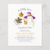 予算を少しブハロウィーン秋赤ちゃんシャワー (正面)