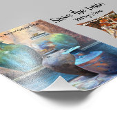 予算を抑えたパーティーの日程変更のお知らせ フォトプリント            (角)