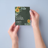 予算を抑えたモダンな結婚式　〜ラスティック　サンキライフスタイル〜 チラシ (手)