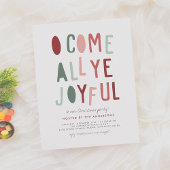 予算を来すべての喜び |クリスマスパーティー