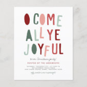 予算を来すべての喜び |クリスマスパーティー (正面)