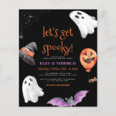 予算を確保不気味!かわいい黒い誕生日パーティー (正面)