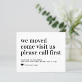 予算を移動し来た訪問コールファースト移動カード (スタンド正面)