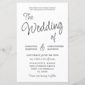 予算を黒白に結婚する (正面)