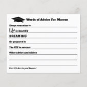 予算アドバイスモノグラムの卒業 (正面)