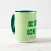 「予算アナリスト」 マグカップ (正面左)