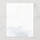 予算アモダンイコン結婚の日程プログラム (裏面)