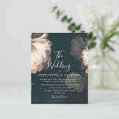 予算アンティークヴィンテージグリーンホワイトフローラ結婚ズ (スタンド正面)