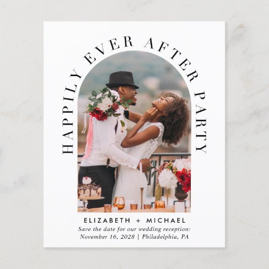 予算アーチ写真結婚式レセプション日付の保存 (正面)