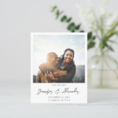 予算インスタントフォト2日付の保存 – 白V2 (スタンド正面)