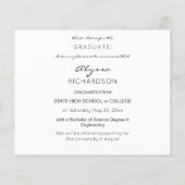 予算インスタント3写真卒業ハット発表 チラシ (裏面)