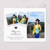 予算インスタント3写真卒業ハット発表 チラシ (正面)