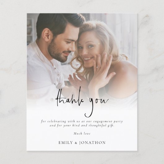 予算インフォーマルスクリプトフォト婚約ありがとう (正面)