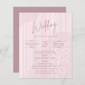 予算ウェディングアグレートほこりっぽいバラ抽象芸術 (正面/裏面)