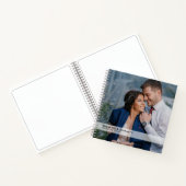 予算ウェディングプランナーパーソナライズされたトレンディーモダン ノートブック (内部)
