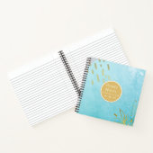 予算ウェディングプランナーパーソナライズされたトレンディーモダン ノートブック (内部)