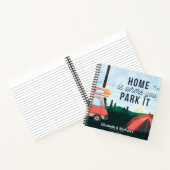 予算ウェディングプランナーパーソナライズされたトレンディーモダン ノートブック (内部)