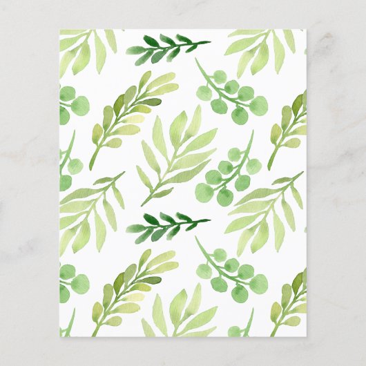 予算ウッドランド動物の赤ちゃんシャワー探索 (裏面)