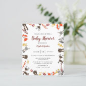 予算ウッドランド赤ちゃんシャワーかわいい森ニュートラル (スタンド正面)