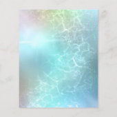 予算エイリアン3rd誕生日パーティの招待状 (裏面)