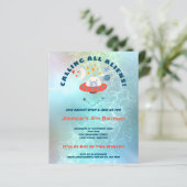 予算エイリアン4th誕生日パーティの招待状 (スタンド正面)