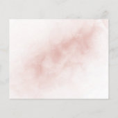 予算エレガントなウェディングRSVPカード。 (裏面)