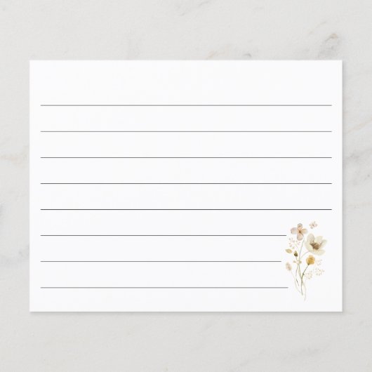 予算エレガントアドバイスワイルドフラワーフローラ (裏面)