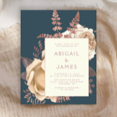 予算エレガントフローラアイボリーバラ金ゴールド結婚ティール（緑がかった色）