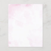 予算エレガントフローラビクトリアンブライダルシャワー (裏面)