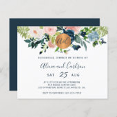 予算エレガントフローラリハーサルの夕食の招待 (正面/裏面)