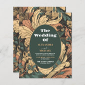 予算エレガントフローラ結婚アールヌーボー (正面/裏面)