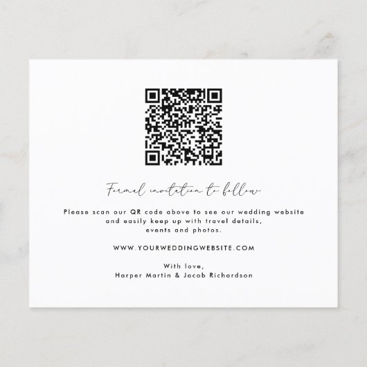 予算エレガント写真の保存日付 (裏面)