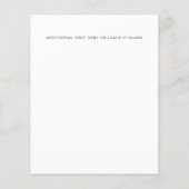 予算エレガント平文モノグラ結婚ム (裏面)