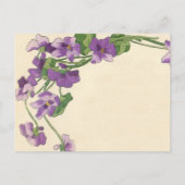 予算エレガント披露宴招待状 インビテーションポストカード (裏面)