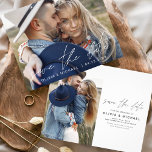 予算エレガント日付の手書き写真の保存 チラシ<br><div class="desc">予算の手書き結婚式の前後に写真を持つ日付カードを保存。Save the Date秋、秋、冬、春、または夏のカードモダンには、ミニマルな結婚式の日のお祝いの後に使用する、エレガント、シンプルタイポグラフィと使用する手文字のキュラシッシンプルクが含まれている。</div>