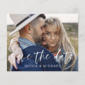 予算エレガント日付の手書き写真の保存 チラシ (正面)