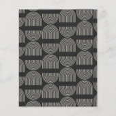 予算エレガント明細フォーマル白黒結婚 (裏面)