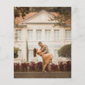 予算エレガント白黒写真の保存日付 (裏面)