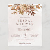 予算エレガント秋モダンブライダルシャワー (正面)