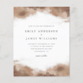 予算エレガント金ゴールド海結婚潮流 (正面)