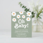 予算オベビーデイジーセージ緑ベビーシャワー (スタンド正面)