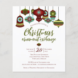 予算オーナメント交換パーティーレトロバウブル