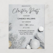 予算オーナメント&パイン葉ズクリスマスパーティー チラシ (正面)