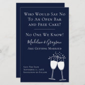 予算オープンおもしろいバーフリーケーキ日付の保存 (正面/裏面)