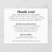 予算オープンスマイル楽しむジュエリー気にビジネス (裏面)