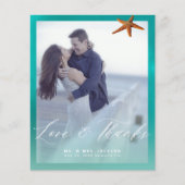 予算カスタムビーチ結婚式感謝していユー (正面)